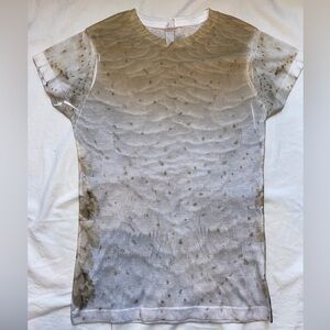 Women's Short Sleeve Top Barn Owl Print